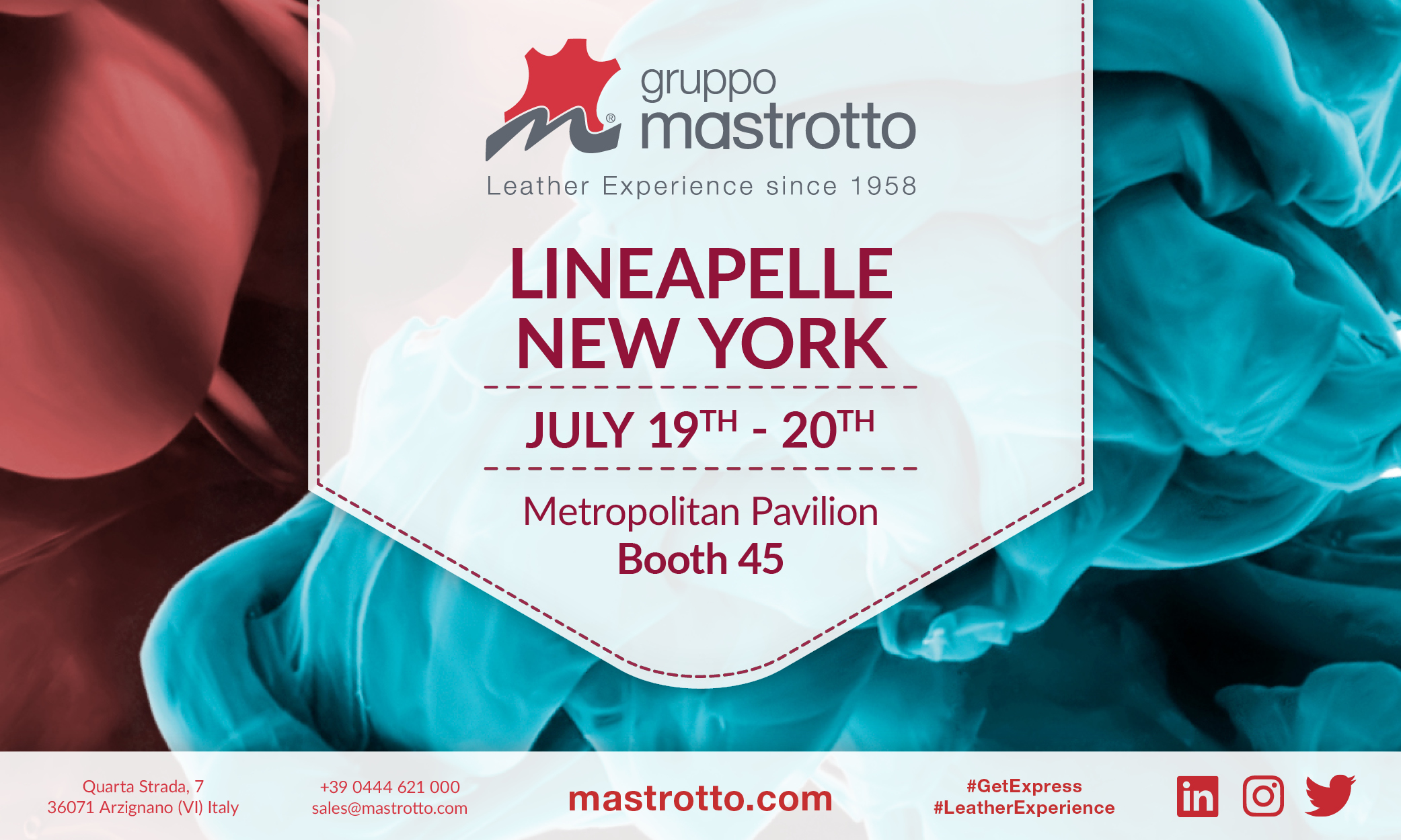 Gruppo Mastrotto at Lineapelle NewYork