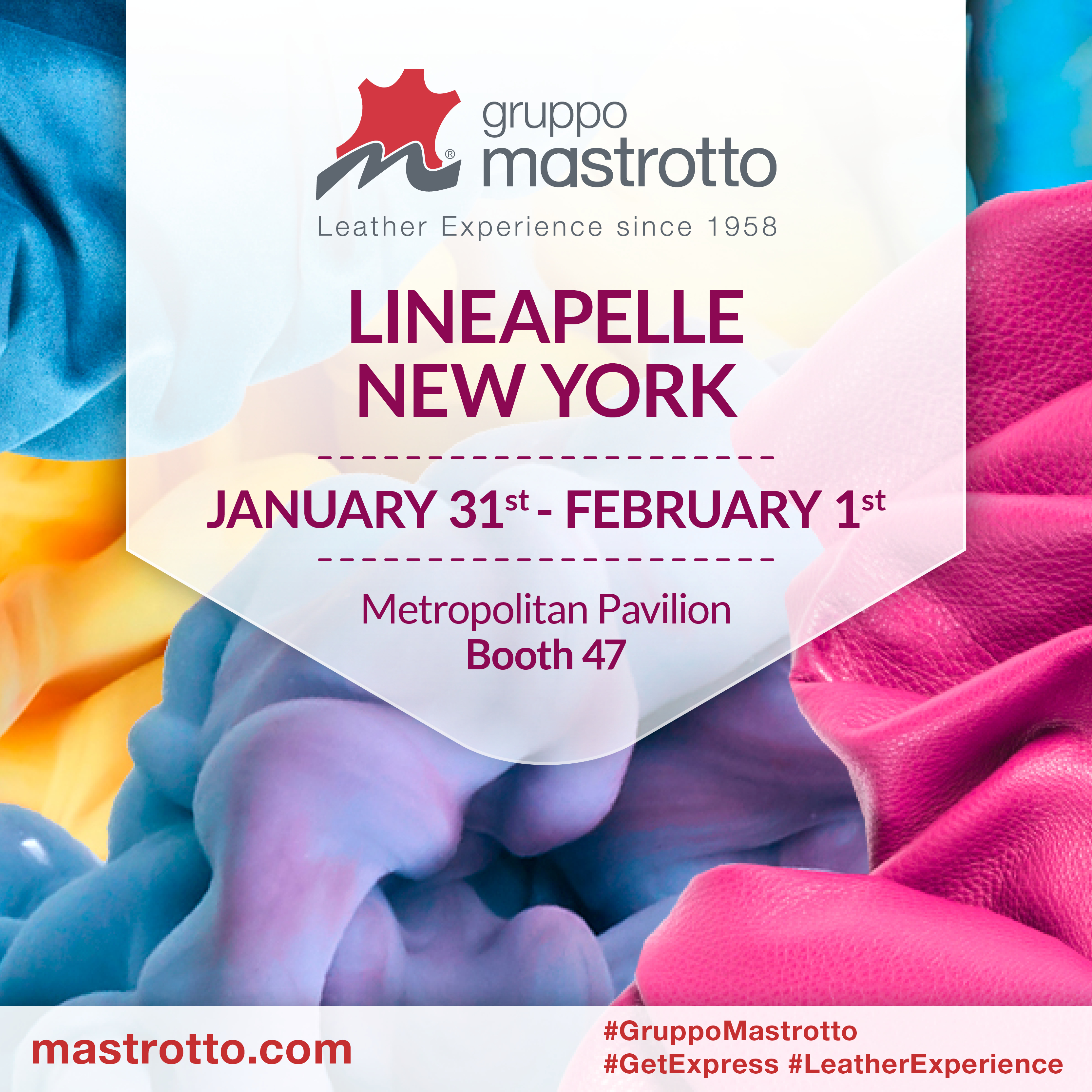 Gruppo Mastrotto Lineapelle NY 2018