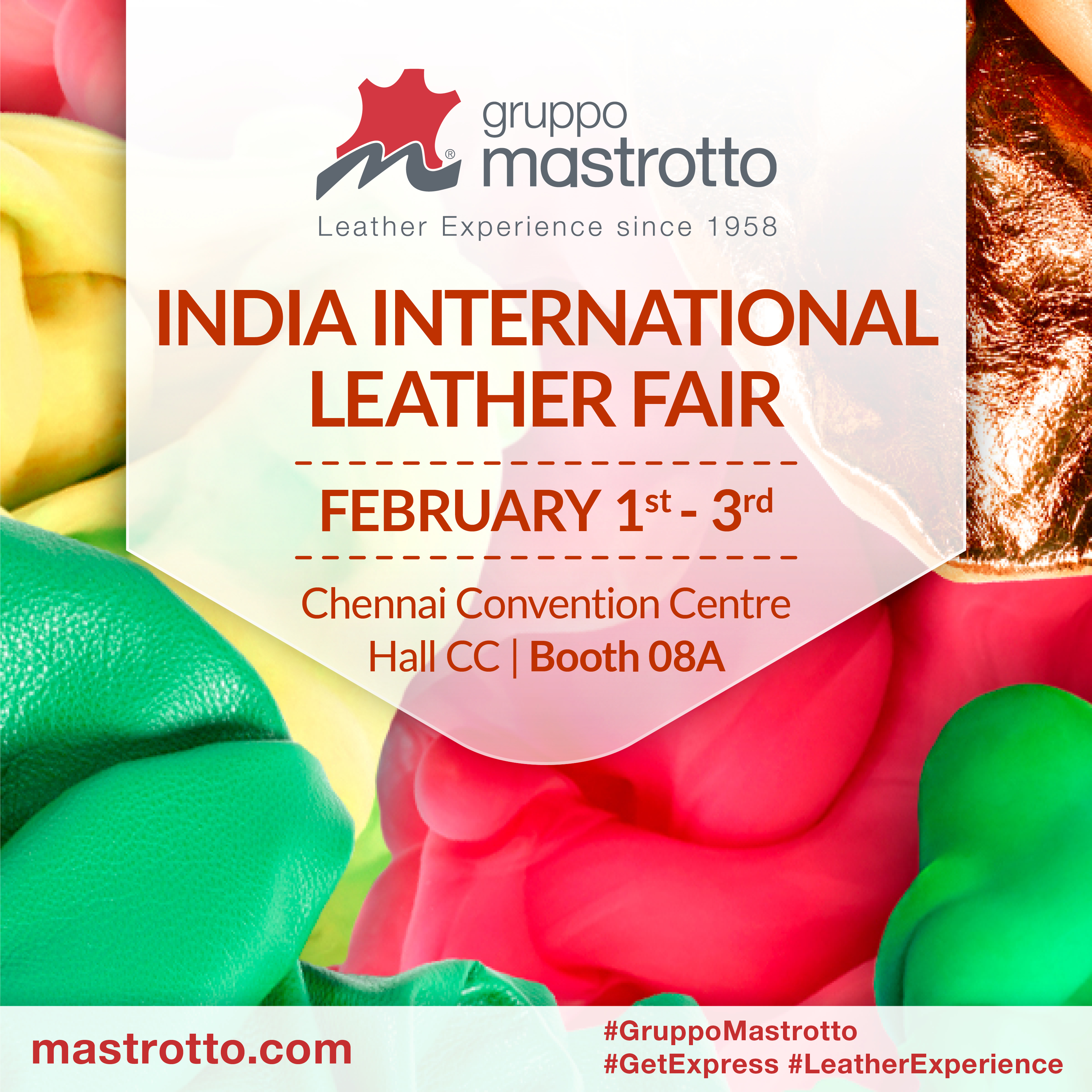 Gruppo Mastrotto India International Leather Fair 2018